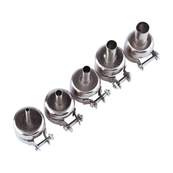 

5 pcs air-gun nozzle universal gun nozzle for 850 852d 898 858 soldering station attachments