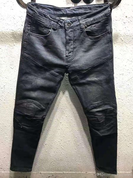 

new arrivals 2019 style jeans famous casual designers autumn fashionable ripped jeans motorcycle summer trousers pencil jeans pants 10082, Blue