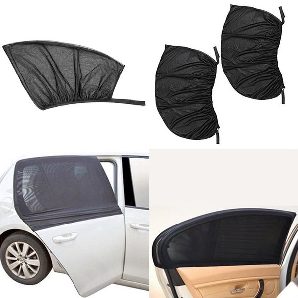 

2pcs/pair car sun shade uv protection car curtain window sunshade side window mesh sun visor summer protection film