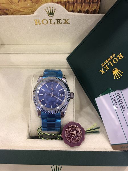 

new roman digital daydate fashion 316l automatic men big classic gift watch sapphire surface, Slivery;brown