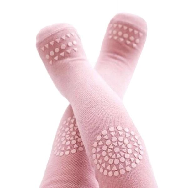 

cotton solid baby tights trendy leg warmer baby girl pants non-slip silica gel trousers legging spring tight for girl, Blue