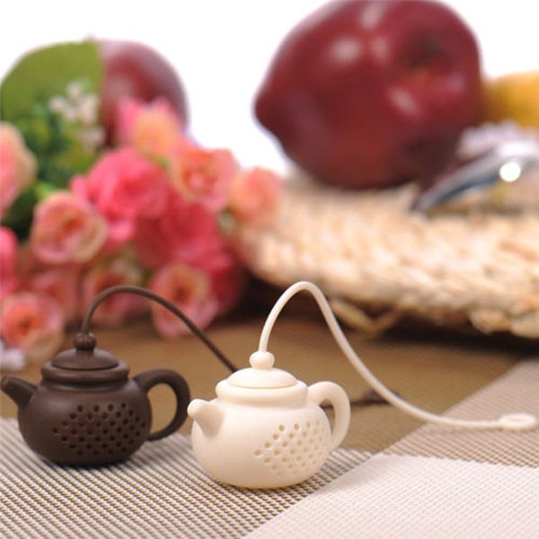 

чайник-форма чай infuser ситечко силиконовый чайный пакетик листовой фильтр диффузор colador de te чай инструменты поставки