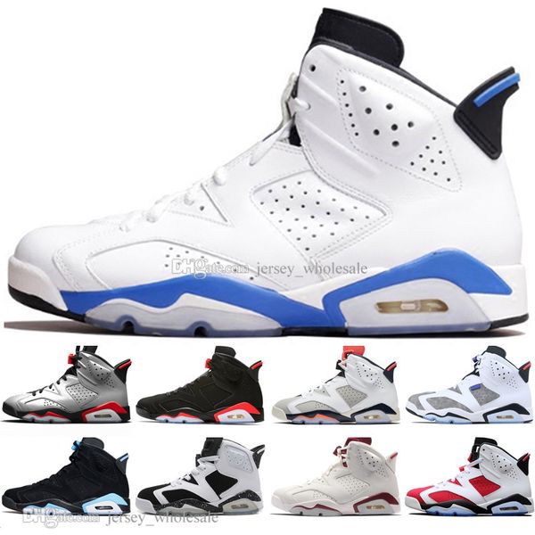 

2019 2019 infrared bred 6 6s mens basketball shoes 3m reflective bugs bunny tinker unc oreo men sport sneaker designer trainers
