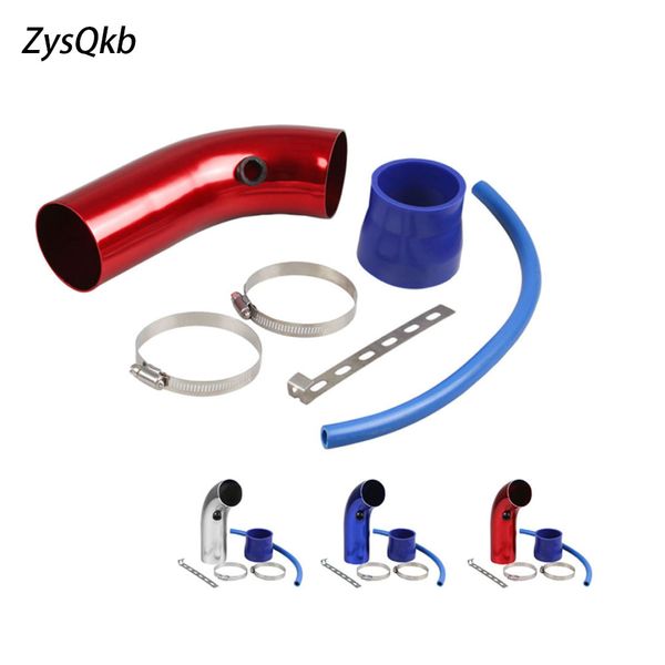 

3inch 76mm aluminum car air intake pipe pipes cold air intake system kit filter