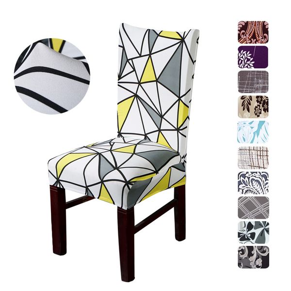 

floral print chair cover home dining elastic chair covers multifunctional spandex elastic cloth universal stretch 1 piece