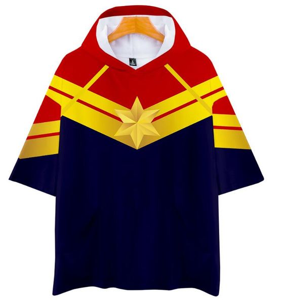 

new avengers endgame 4 quantum warfare 3d digital printing hooded short-sleeved hooded t-shirt men women polo shirt boy girl t-shirt bat #58, White;black