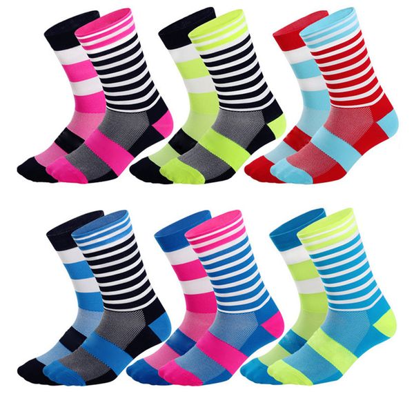 

anti slip breathable road bicycle football socks soccer sports running long stockings meias socks futbo socks#291127, Black