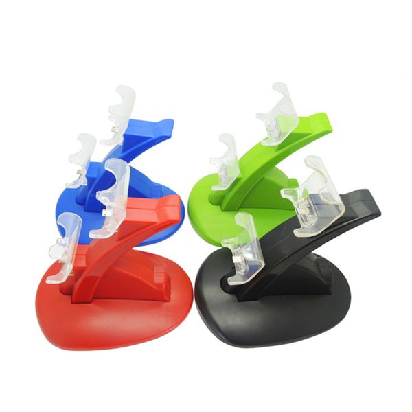 

controller charger dock led dual usb ps4 charging stand station cradle for sony playstation 4 ps4 / ps4 pro /ps4 slim controller2019