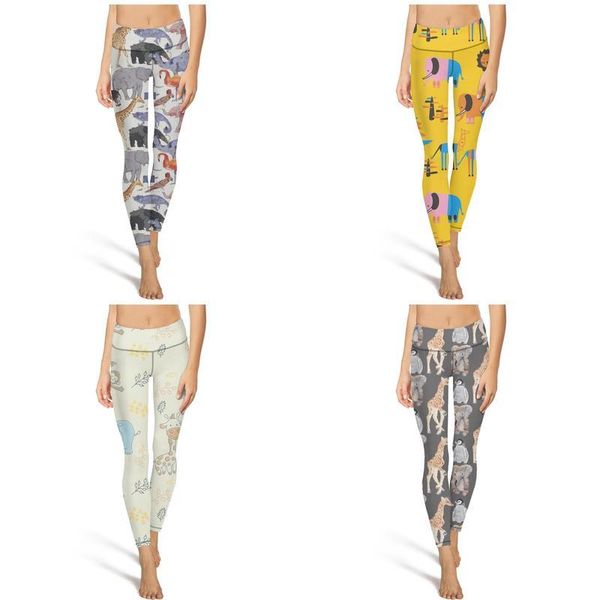 

слон жираф parrot camel женская мода марочные йога брюки большого размера вскользь четыре способа растянуть подходит для обучения леггинсы l, Black