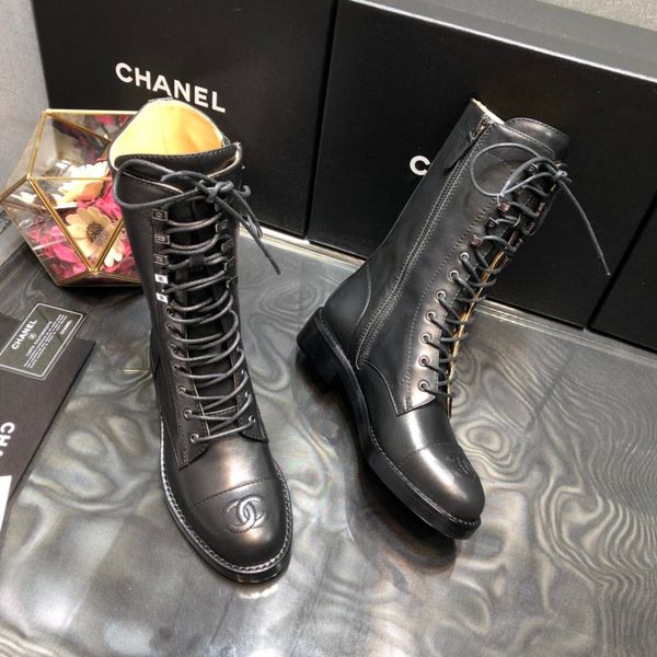 

new luxury women's shoes martin boots fashion design brand winter women's thigh high heel platform kdtr, Black