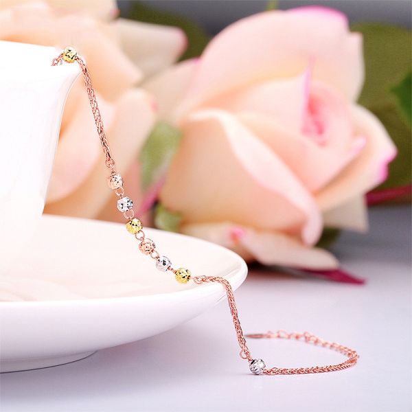 

high-end luxury gold bracelet korean fashion 18k gold bracelet womens 18k gold bracelet jewelry jewelry wholesale, Black