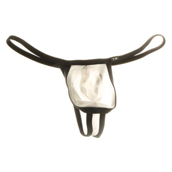 

bikini 2017 gay men's underwear mens jockstrap jock straps thong g strings popular brand mens underwear gay style fashion, Black;white