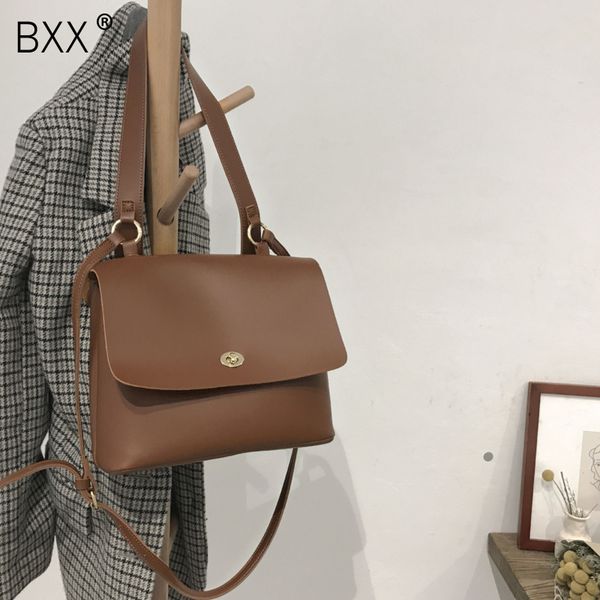 

bxx] кожа pu сумки для женщин 2020 весенняя мода high capacity shoulder bag женский элегантная леди сумочка hk732