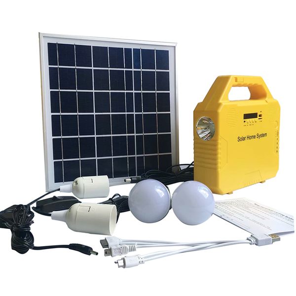 2019 10w Solar Panel Dc Lighting System With Radio Mp3 Torch For Africa From Greensolartech 10051 Dhgatecom