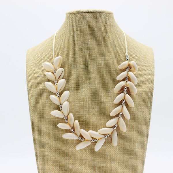 

natual shell necklace shell choker necklace bohemia choker natual jewelry for women girls gift, Golden;silver