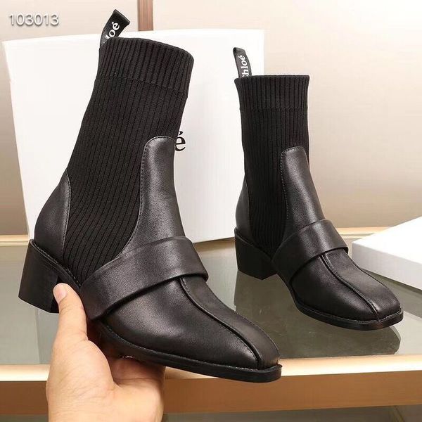 

2019 the new winter boots women elegant socks boots fashion trend personality wild women's boots factory direct sales size 35-40