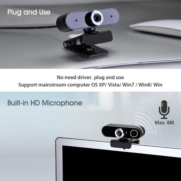 

hd webcam video chat recording usb web cam for computer with hd mic microphone web camera teaching training cam for windows car