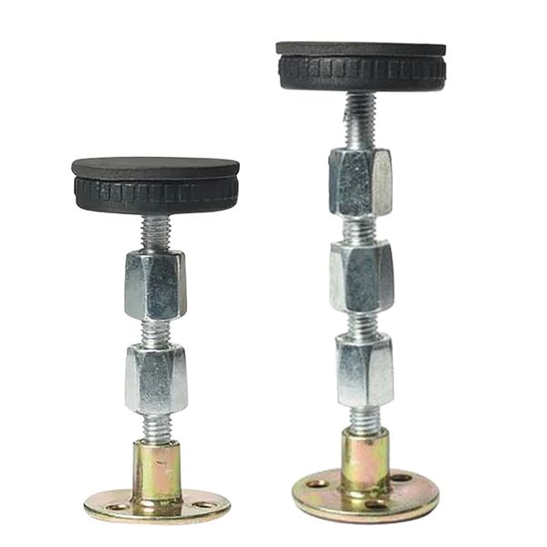 

2pc adjustable threaded bed frame anti-shake tool headboard ser easy install