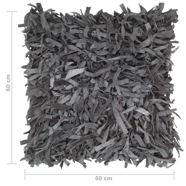 

подушка shaggy gray 60 x 60 cm кожа и хлопок стены стикеры