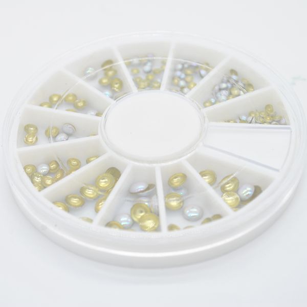 

nail art equipment 13 grids manicure punk diy with case decoration crafts rivet design portable rhinestone, Silver
