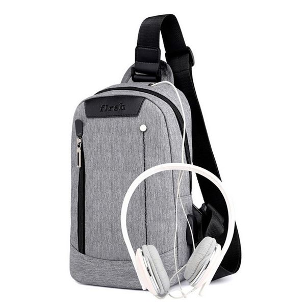 

new wear-resisting oxford fabric multi-function men's chest bags leisure small hanging bags factory shipping z983