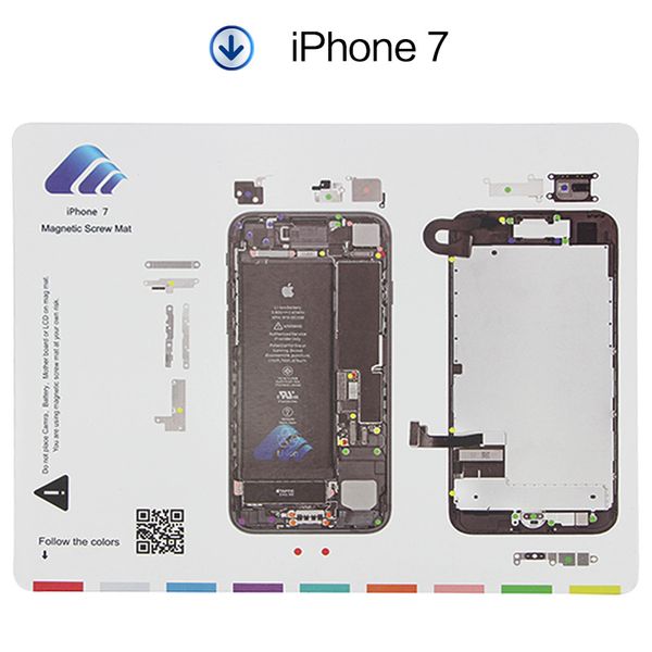 Iphone 7 Plus Screw Chart