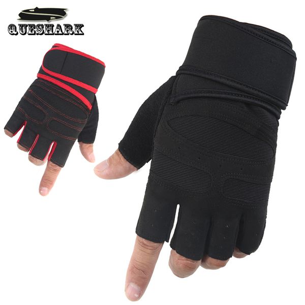 

with belt body building fitness gym gloves crossfit weight lifting gloves for men musculation women anti-slip barbell dumbbell