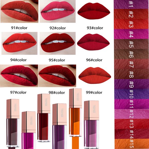 

30 colors liquid lipstick matte waterproof moisturizers are soft and long-lasting popular color selling makeup lipstick