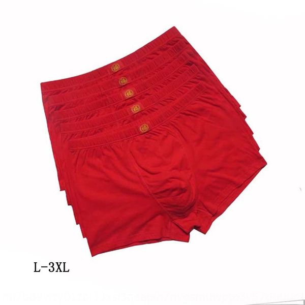

средний возраст год большой красный хлопок мужчины красные трусики новые трусы трусы год фу характер мужские боксеры свадебные праздничные б, Black;white