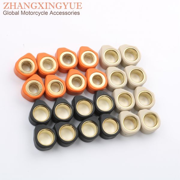 

8pc performance variator roller weights 9gram 11gram 15.5gram 20x12mm for keeway silverblade 250