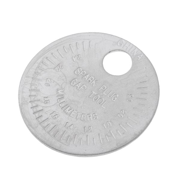 

spark plug gapper circular coin type 0.5 to 2.4mm spark plug gauge