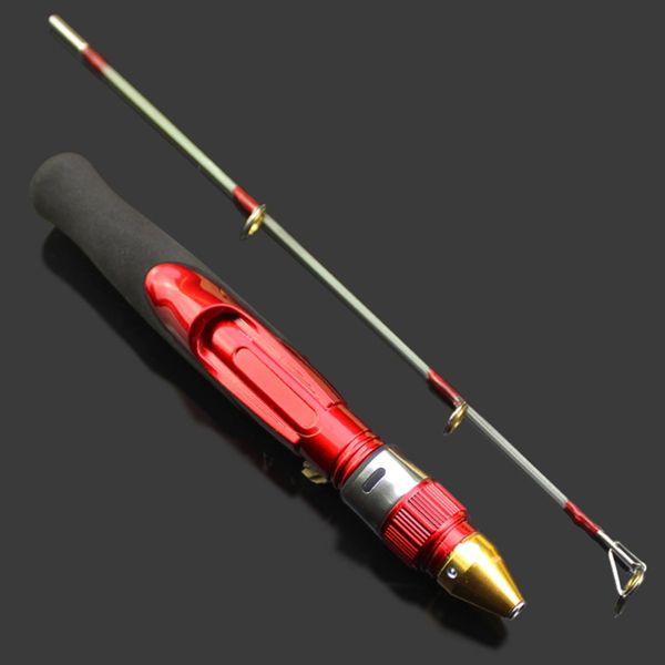 

portable shrimp fishing rod winter ice fishing pole mini rods for shrimp durable fish tackle pole drop shipping
