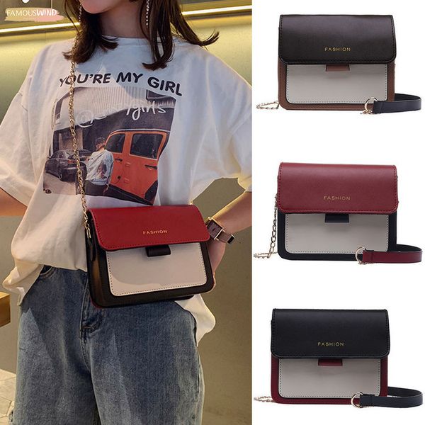 

women wild messenger shoulder bag fashion one shoulder small plain square bags for women sac a main femme de marque luxe cuir