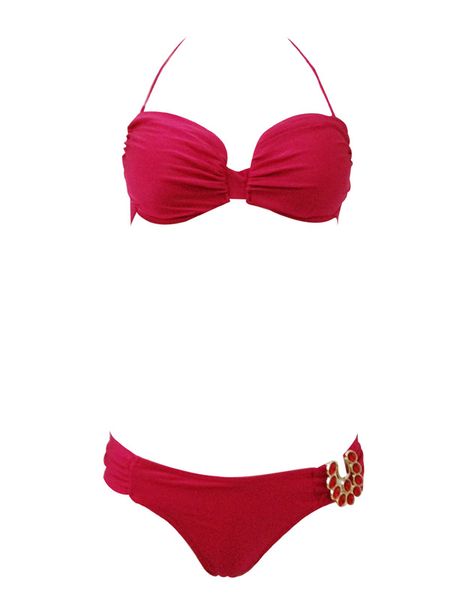 bandeaukini swim top