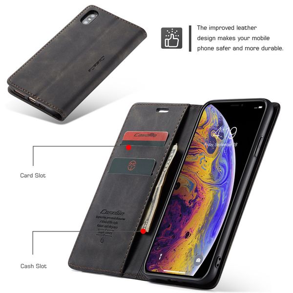 

fashion case for iphone 11 pro max 7 8 plus premium pu leather wallet case flip cover for iphone x xr xsmax