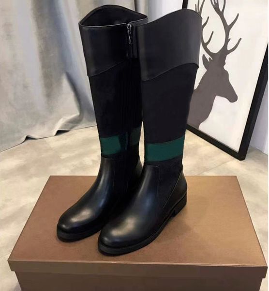 

The late t brand g6375 leather hoe knee boot fa hion boot thigh and high boot de igner ca ual hoe box du t bag and card anti