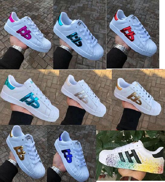 

men women original superstar super shoes spring and autumn fashion golden size 36-44 skateboarding shoes 2020, Black