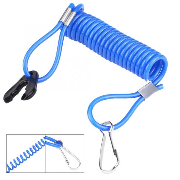 

2 pcs motorcycle converter switch outboard engine ignition emergency kill sswitch safety tether lanyard for yamaha
