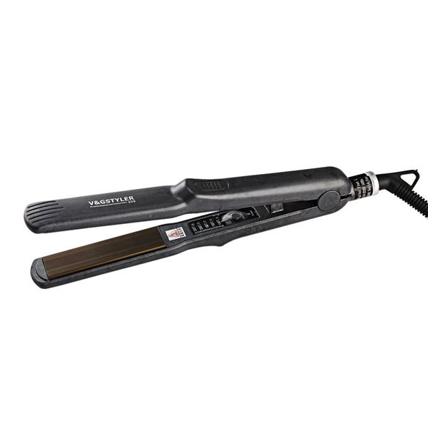 

nm-208 flat hair straightener european standard 220-240v, Black