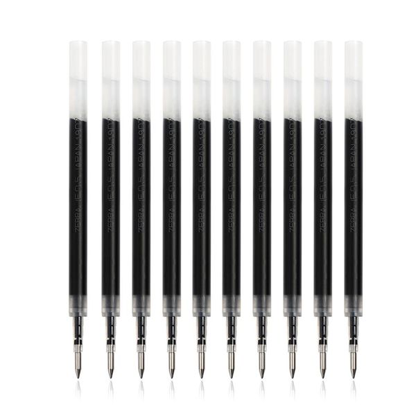 

10pcs/set 0.5mm japan zebra sarasa jf5-bk-bm gel pen fast dry neutral pen refill writing suitable for jj15 jj77 jjz33 jj88