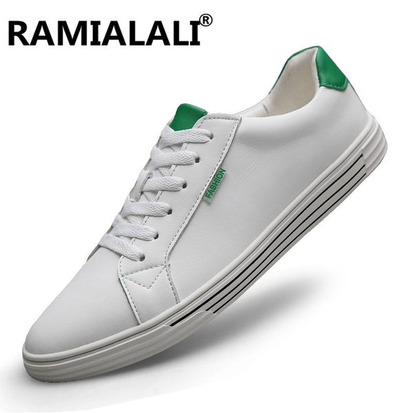 

ramialali handmade breathable men's oxford shoes men sneakers men flats fashion genuine leather casual shoes, Black