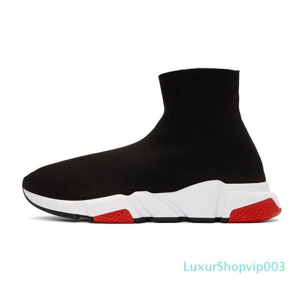 

2020 designer sock shoes fashion men women sneakers triple black white yellow navy glitter mens trainers casual shoe runner heavy sole 223