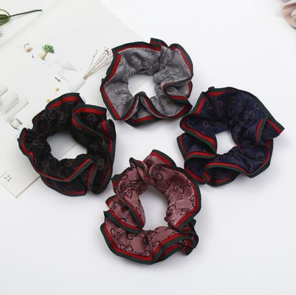 

Новый горячий ткань ткань кольцо для волос ткань двусторонняя тиара волос веревк