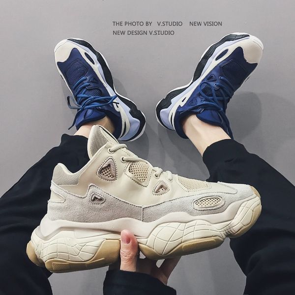 

times new roman spring men leather casual shoes breathable wear resistant shoes comfortable summer lace up flat sneakers mx190729, Black