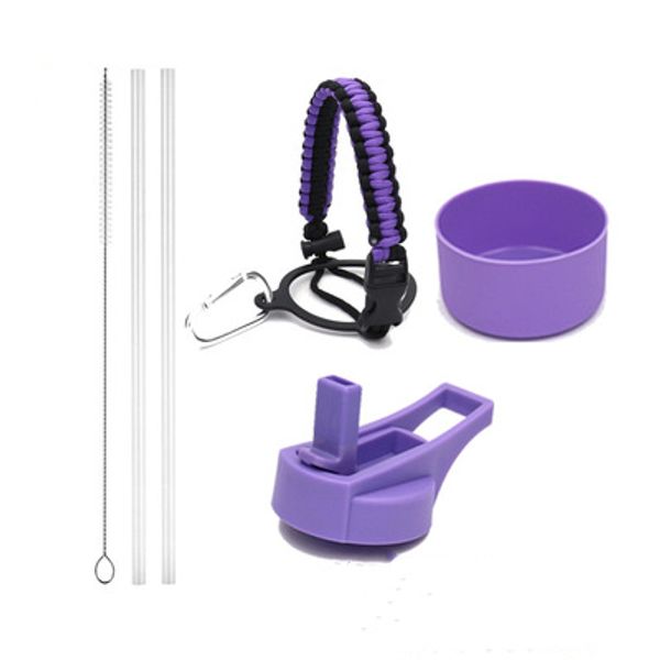 

fedex стро набор крышки для широкогорлой hyxxx ​​paracord handle колбы с кольцом карабина плюс один изолированная два соломки один brusher b