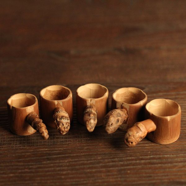 

new superior handicrafted organic bamboo tea filter kungfu tea strainer creative retro kung-fu tea accessories sale
