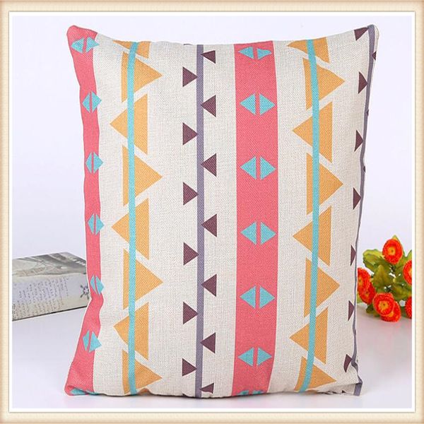 

home textile furniture fabric striped polyester fabric furniture office sofa pillow cushion cover 45*45cm