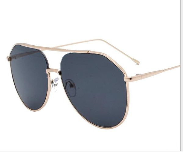 

new sunglasses women's tide men's round face korean version of elegant glasses personality sunglasses ladies, White;black