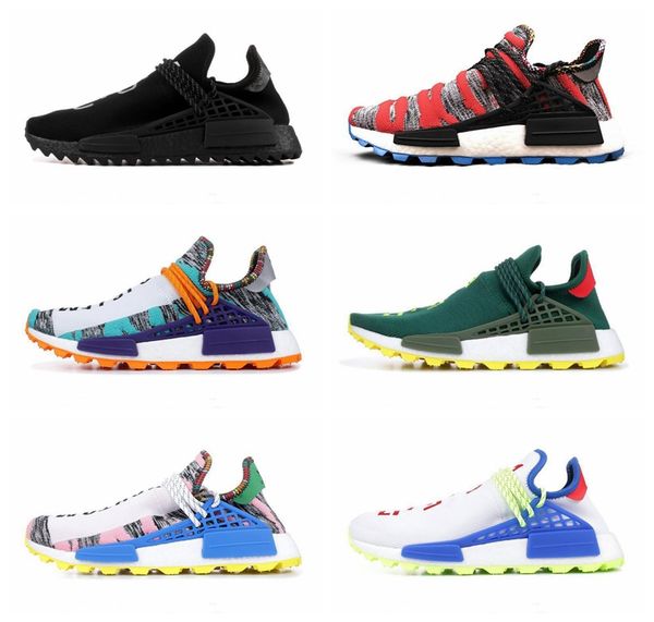 adidas human race mujer naranja