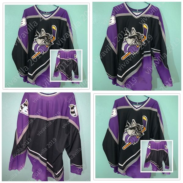 

Mens Baltimore Bandits Bauer Strap Hockey Jersey Embroider stitched Customized Any Name And Number S-XXXL